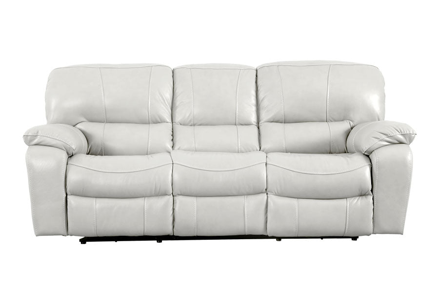 Cheers Sanibel Stone Leather Match Dual Power Reclining Sofa & Loveseat