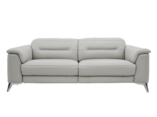 Power Top-Grain Leather Sofa & Loveseat