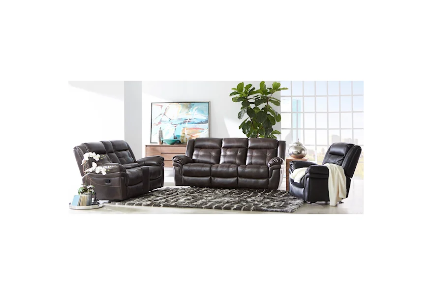 Cheers Dual Power Reclining Sofa Loveseat Midwest Furniture