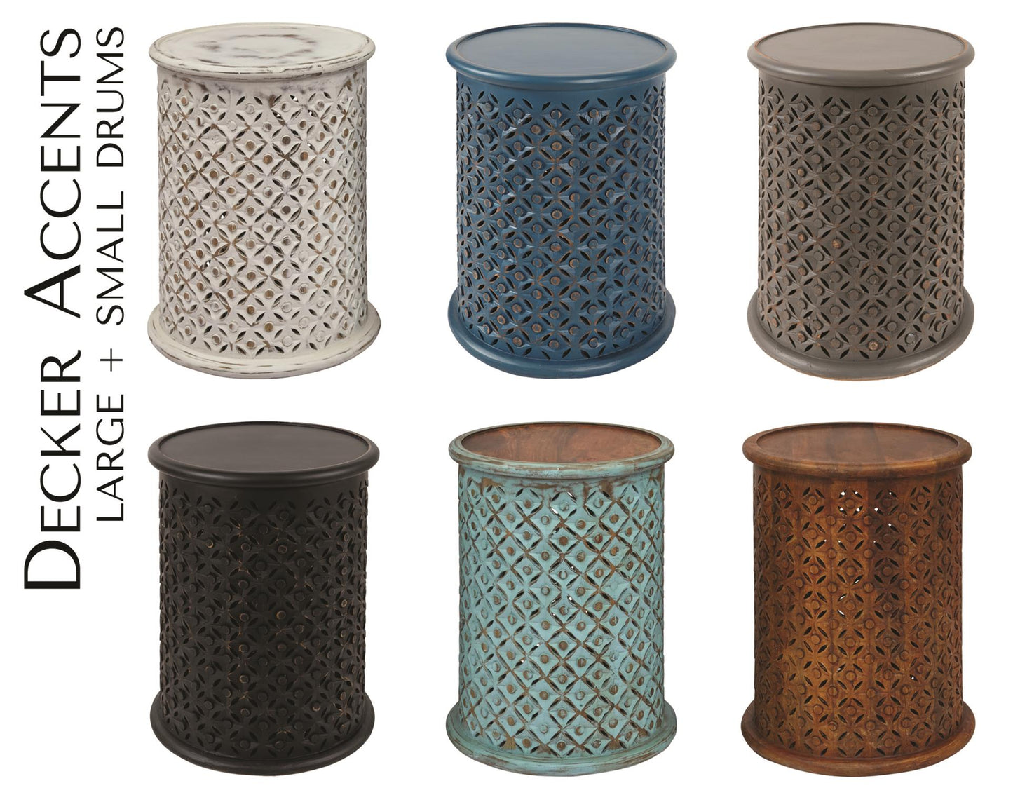 Global Archive Cocktail Tables