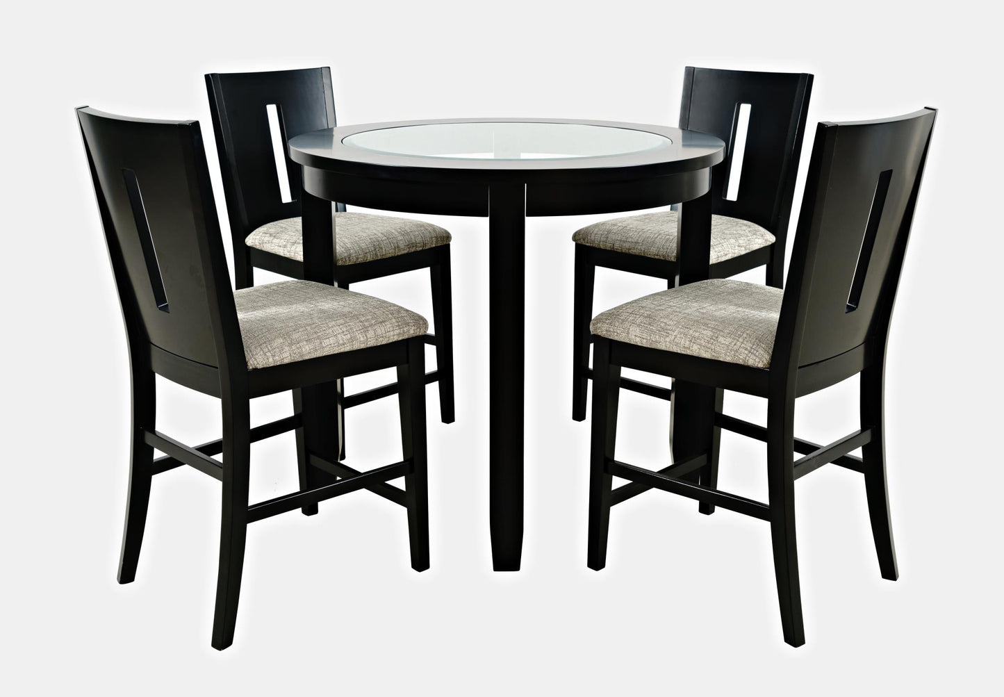 Black Counter Table Set