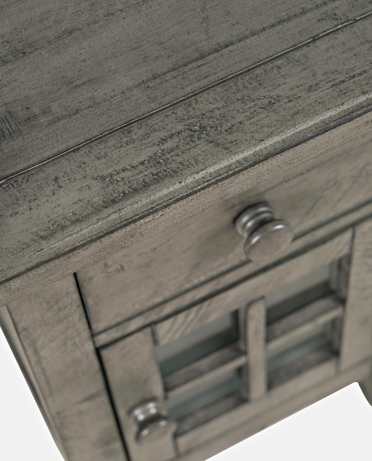 Rustic Shore Accent Cabinet