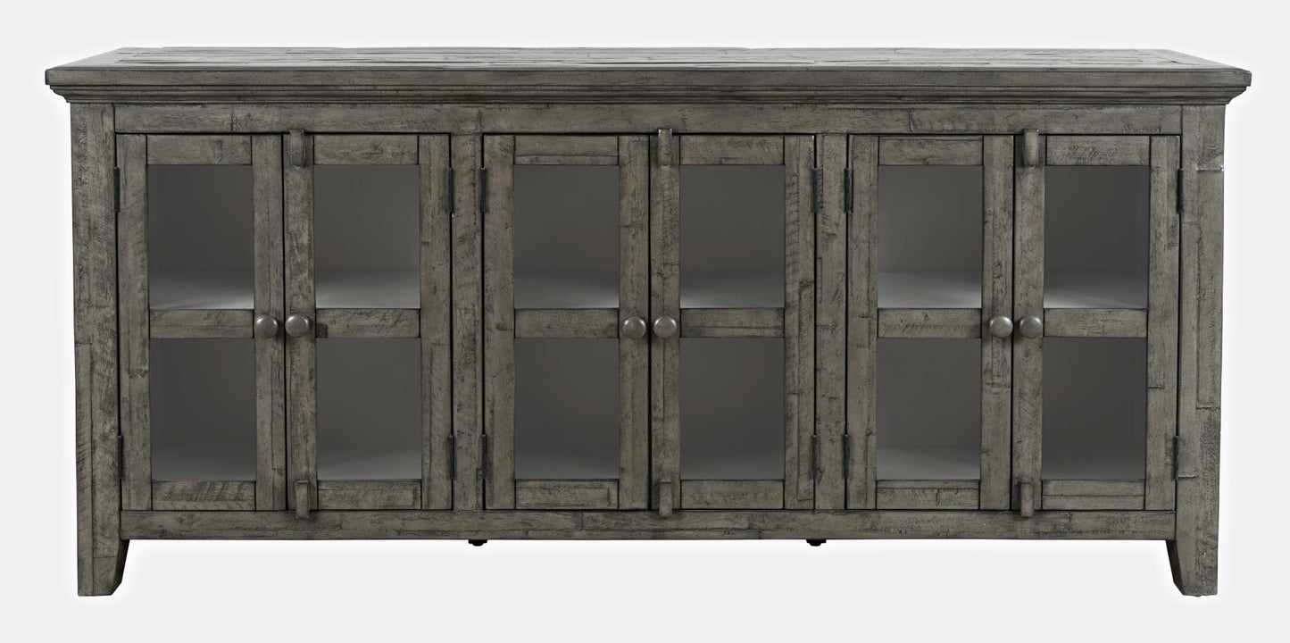Rustic Shore Accent Cabinet