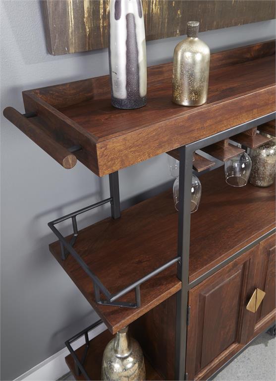 Tram Brown Wine Trolley