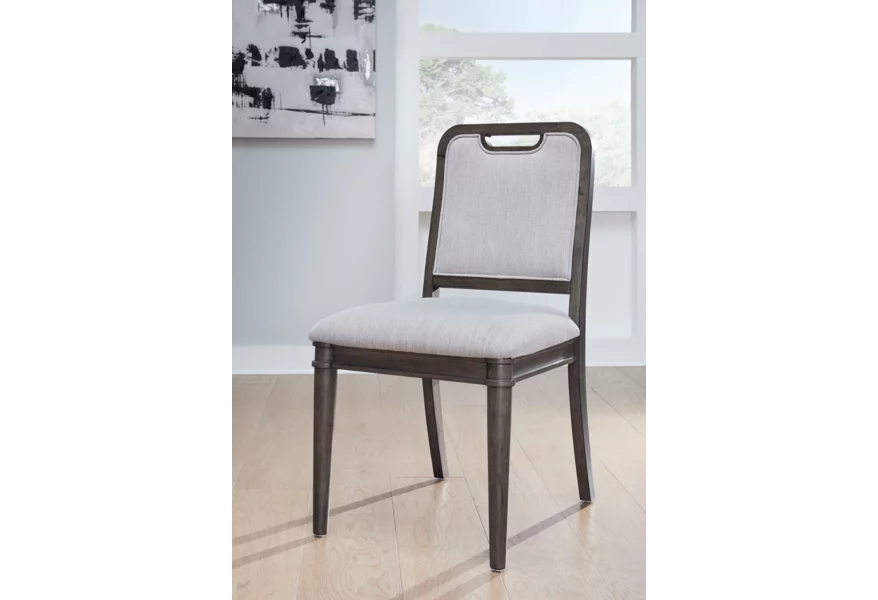 Mango Solid Wood East Harbor Round Dining Table & 4 Chairs
