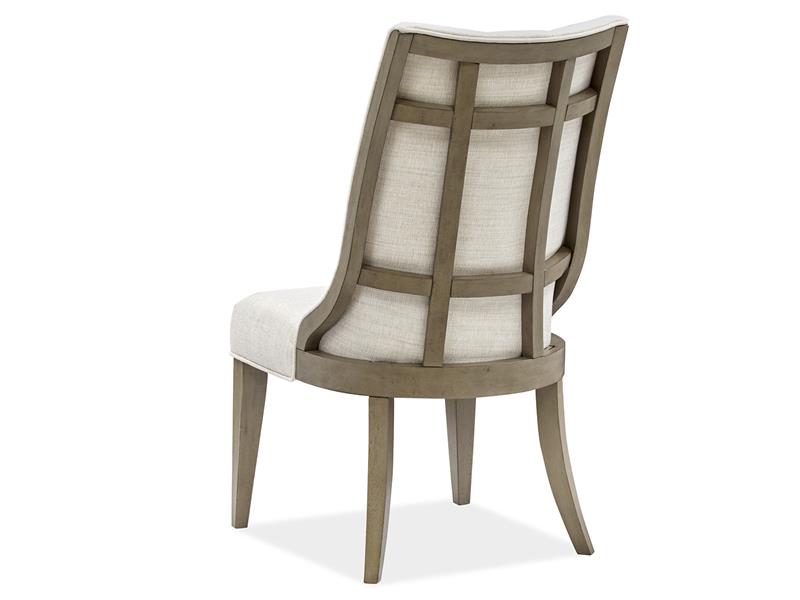 Bellevue Manor Dining Table & Upholstered Chairs