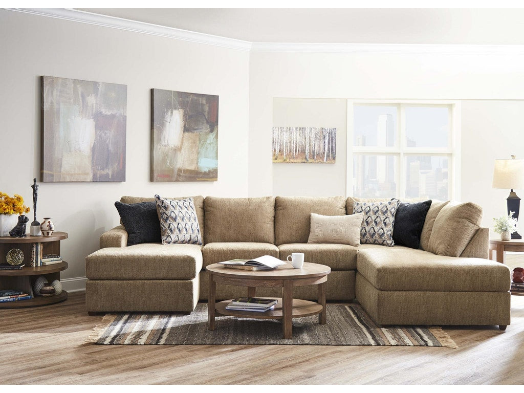 Tan Flamenco Sectional