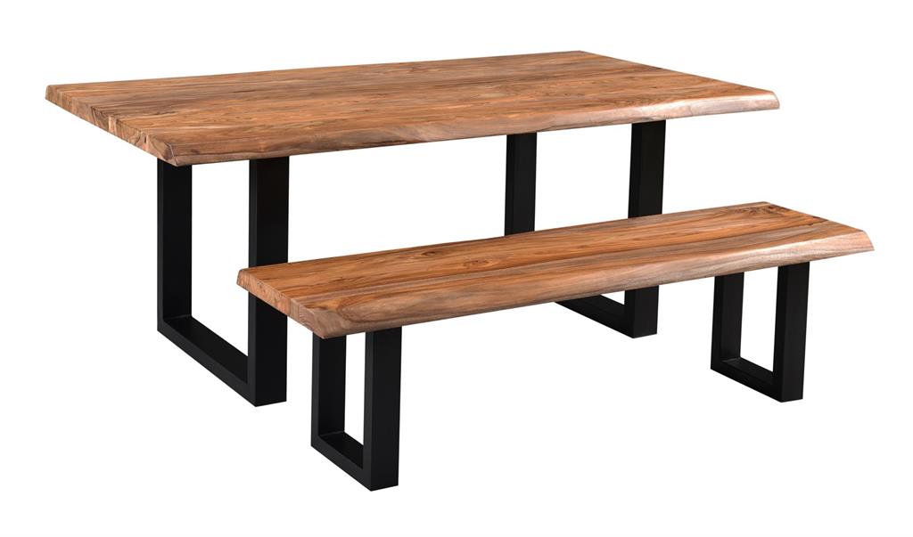 Sheesham Wood Dining Table, Chairs & Bench
