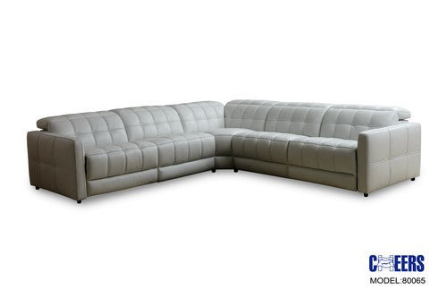 5pc Dual Power Reclining Sectional & Dual Power Reclining Chair