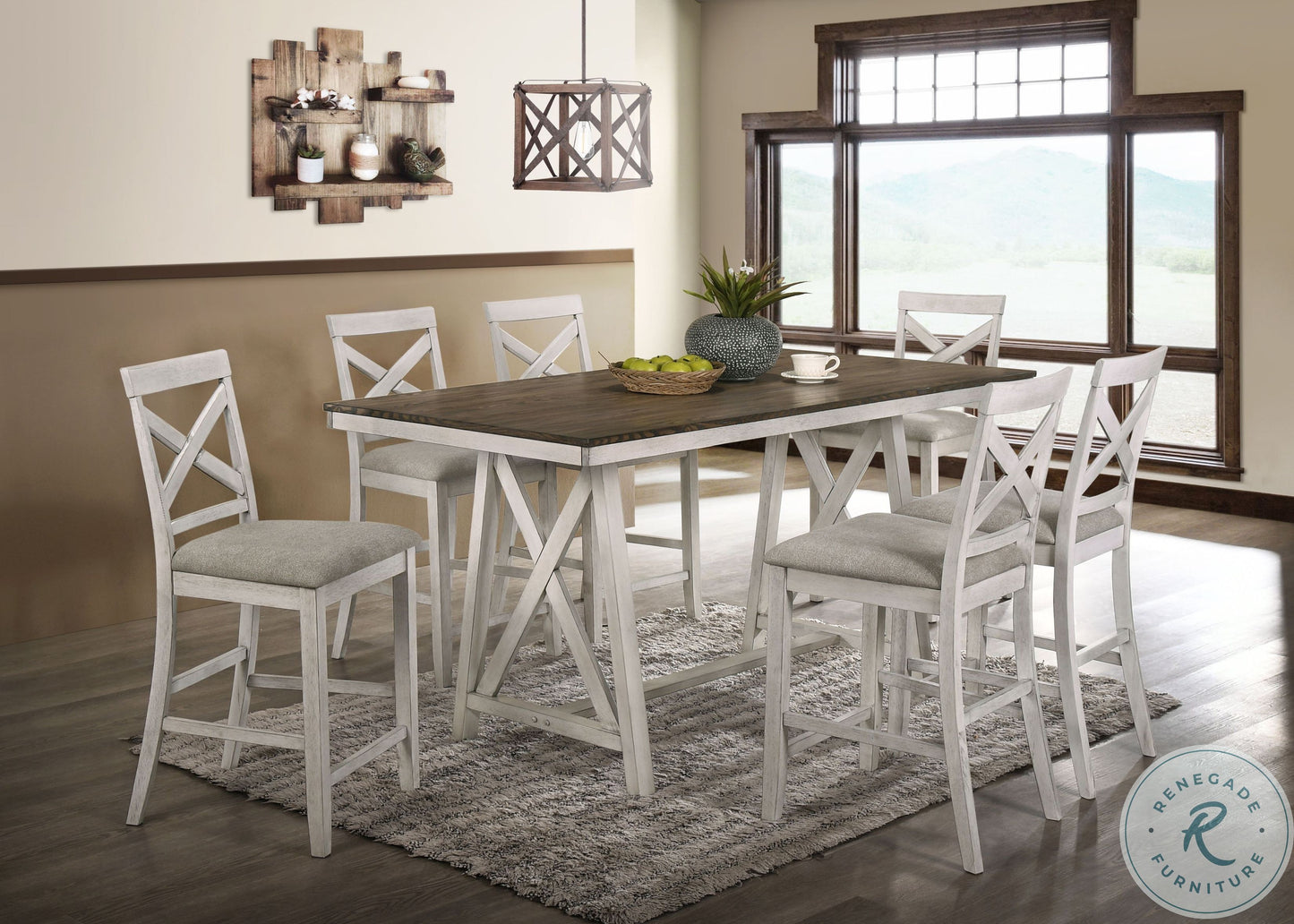 Summer Counter Table & Chairs