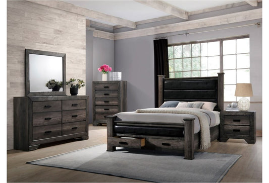 Nathan Storage Bed Dresser Mirror Chest & Nightstands