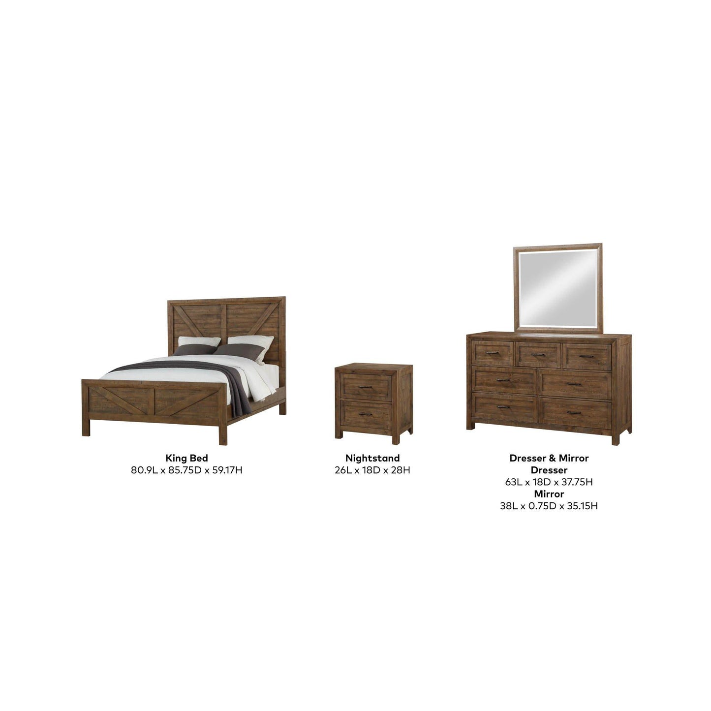 Pine Valley Bedroom Set