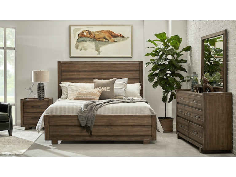 Wood Brook Bed, Dresser, Chest & Nightstands