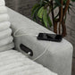 Kimble Power 3pc Sectional with Storage Chaise