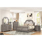 Upholstery/Wood Sleigh Bedroom