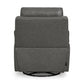 Rowland Charcoal Triple Power Recliner W/ Swivel