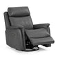 Rowland Charcoal Triple Power Recliner W/ Swivel
