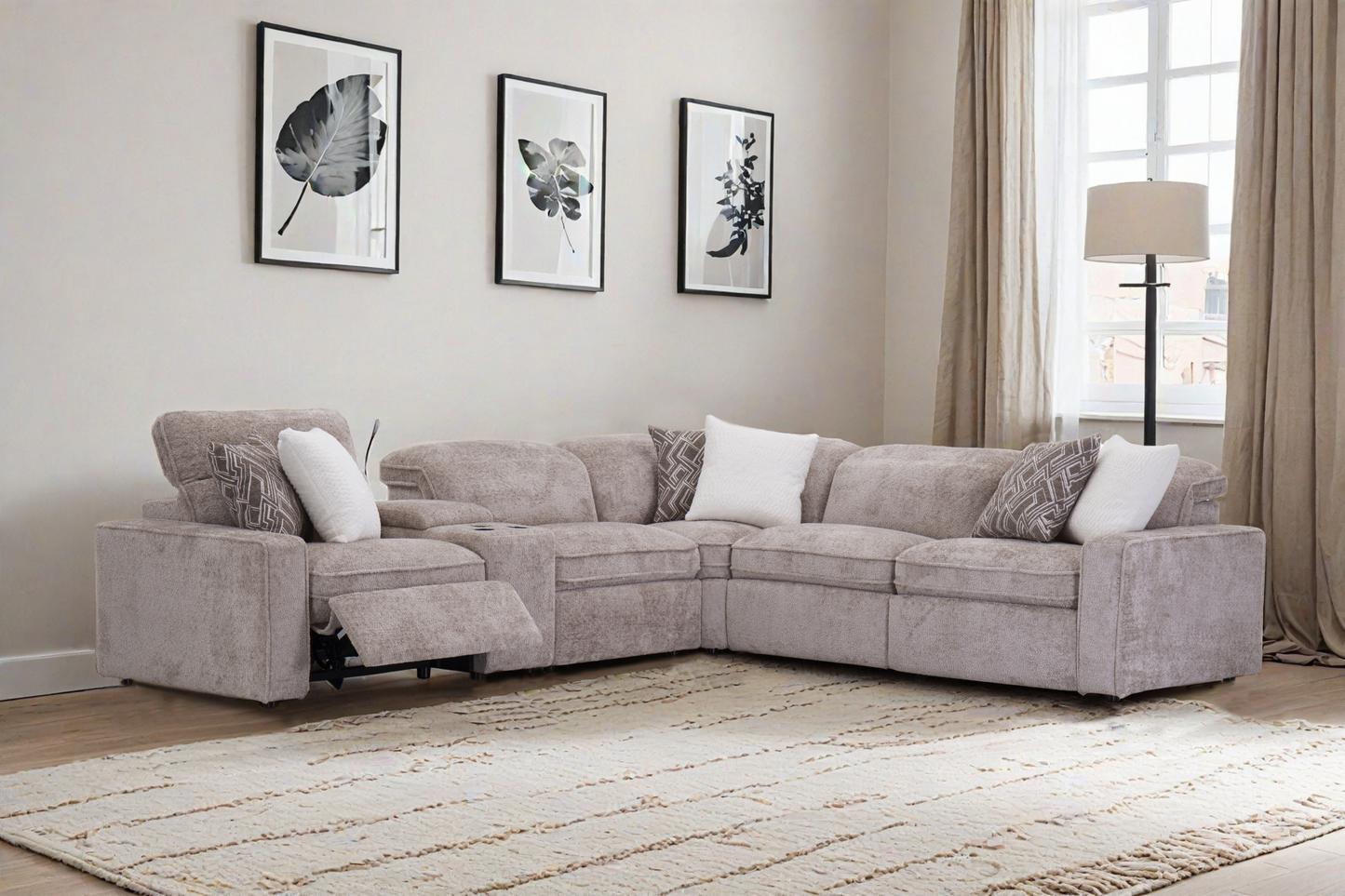 1001 Upholstered Sectional