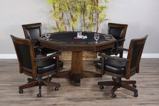 Homestead Game/Dining Table & Caster Chairs