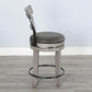 Alpine Gray 24"H or 30"H Swivel Barstool Cushion Seat