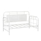 Vintage Series Twin Metal Day Bed With Optional Trundle - Antique White