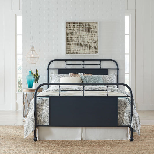 Vintage Series Metal Bed Or Headboard Only With Nightstand
