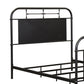 Vintage Seriers Metal Bed Black Or Headboard Only With Nightstand