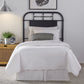 Vintage Seriers Metal Bed Black Or Headboard Only With Nightstand