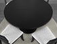 Colvin 52 inch Round Dining Table & Chairs, Black