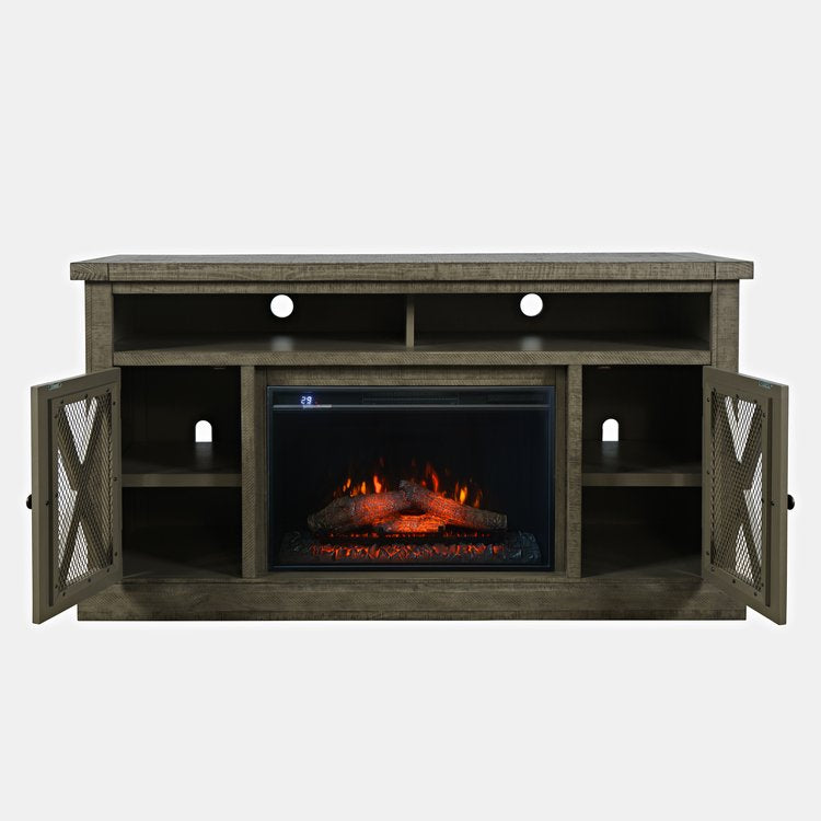 Telluride Electric Fireplace Media Console