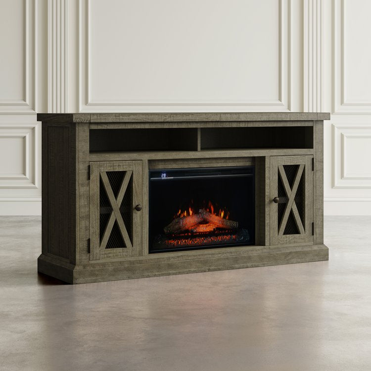 Telluride Electric Fireplace Media Console