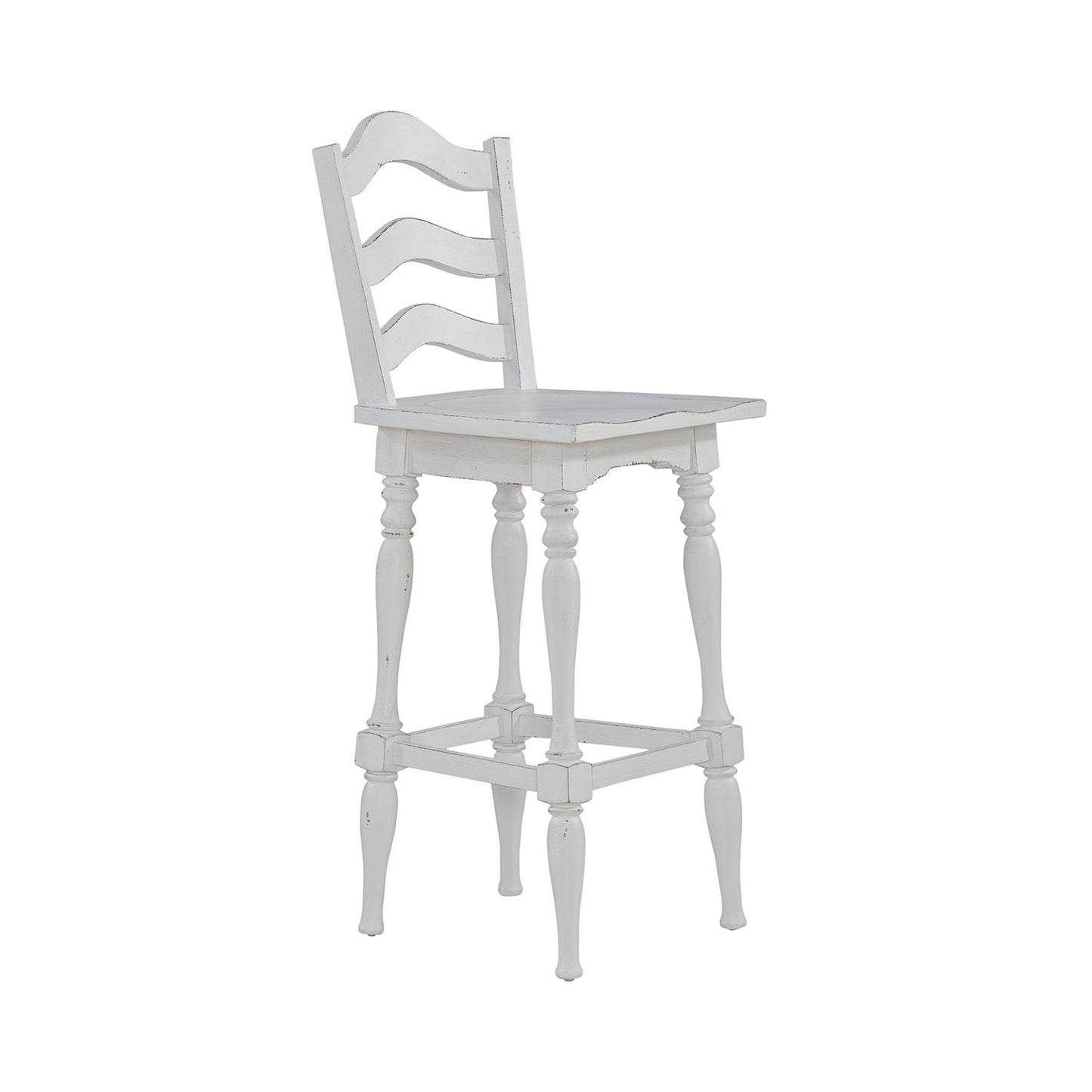 Ladder Back Swivel Stool