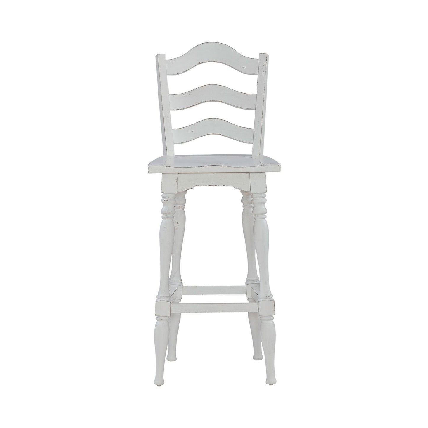 Ladder Back Swivel Stool