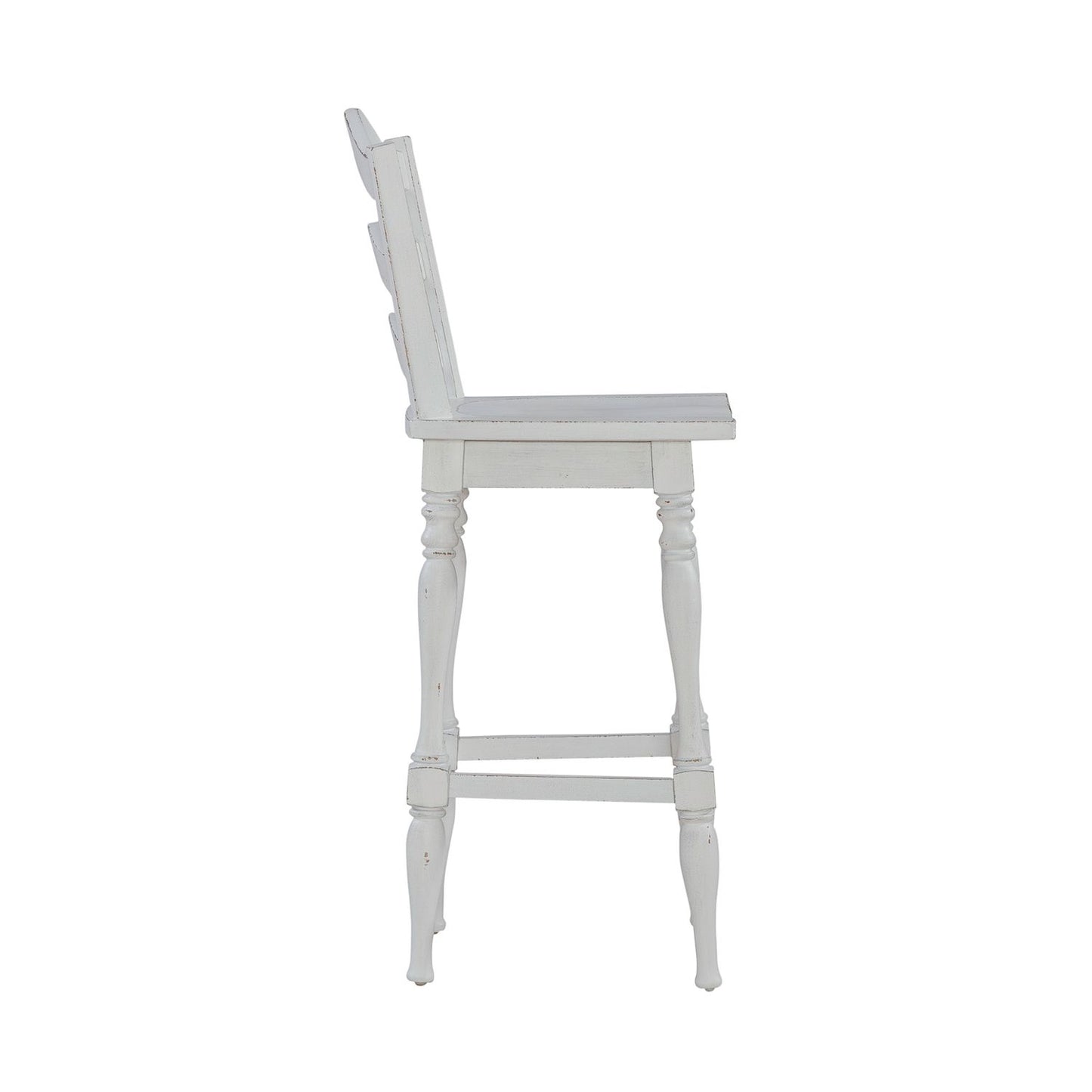 Ladder Back Swivel Stool