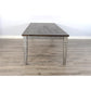 Homestead Hills Dark Brown Grey Extension Dining Table