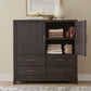 Modern Edge Uph Bed, Dresser & Mirror, Chest, Night Stand