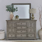 Big Valley Gray Bed, Dresser & Mirror, Chest, Night Stand More
