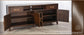 Brown TV Console Available in 52, 62 & 72 in