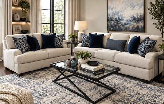 Sophie Sofa and Loveseat