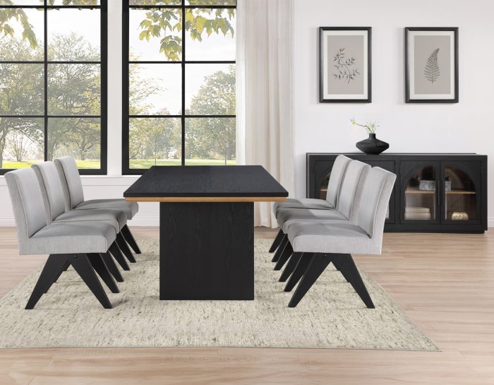 Magnolia 80-96″ Dining Set with Side Chair