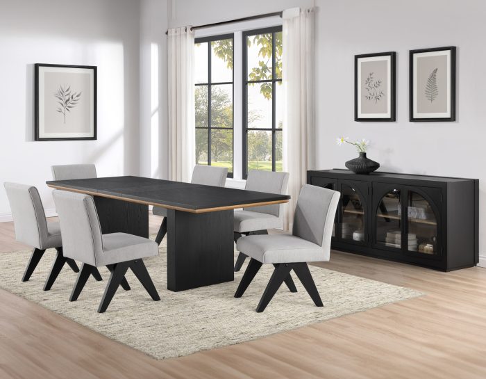 Magnolia 80-96″ Dining Set with Side Chair
