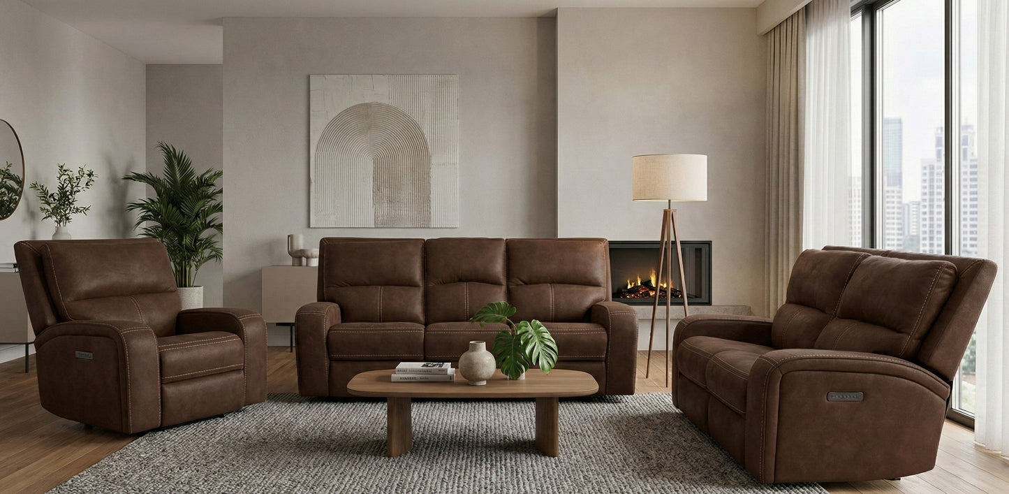 5168 Power Reclining Sofa-Loveseat & Recliner