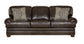 Roberto Italian Leather Match Sofa, Loveseat, Chair & Ottoman