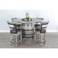 Alpine Round Pub Table w/ Wine Barrel Base