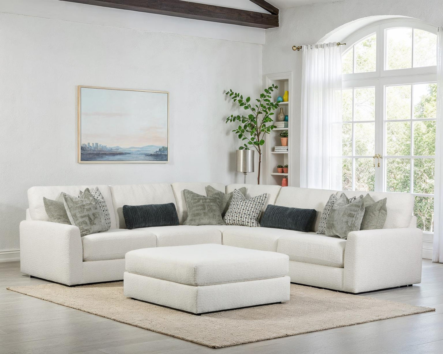 6516 Ivory Sectional
