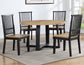 Magnolia 54-inch Round Dining Table & Chairs