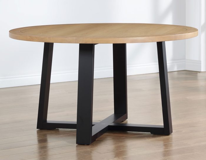 Magnolia 54-inch Round Dining Table & Chairs