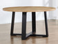 Magnolia 54-inch Round Dining Table & Chairs