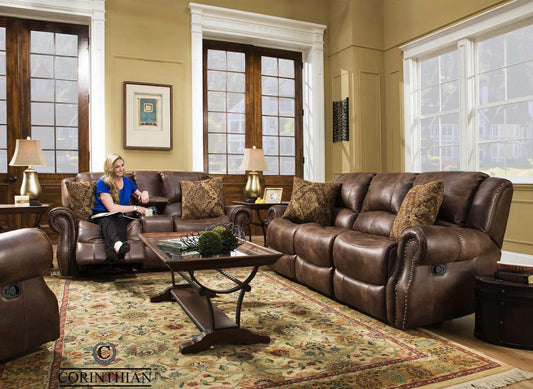 Waylon Mocha Sofa & Loveseat