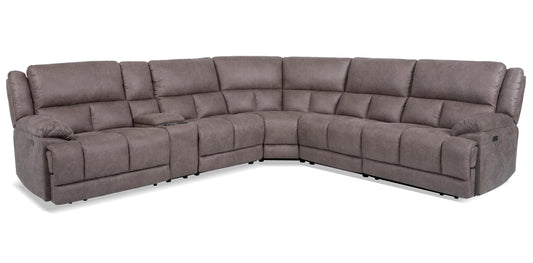 70775 6pc Reclining Sectional